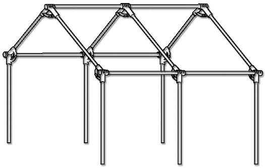 Wall Tent Frame (for Sierra Premium Insulated Tent)