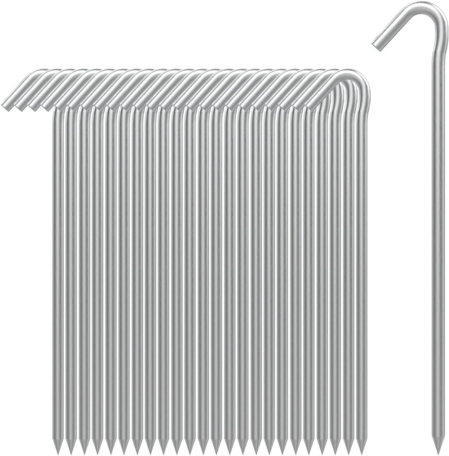 Tent Stakes 9 inch (20 Pcs)